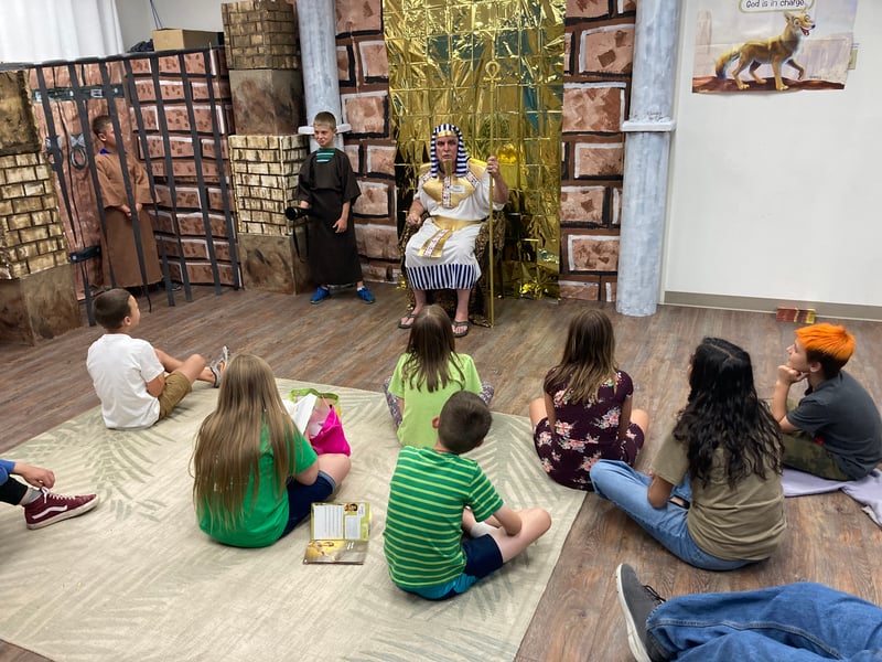 Covenant Presbyterian VBS classroom