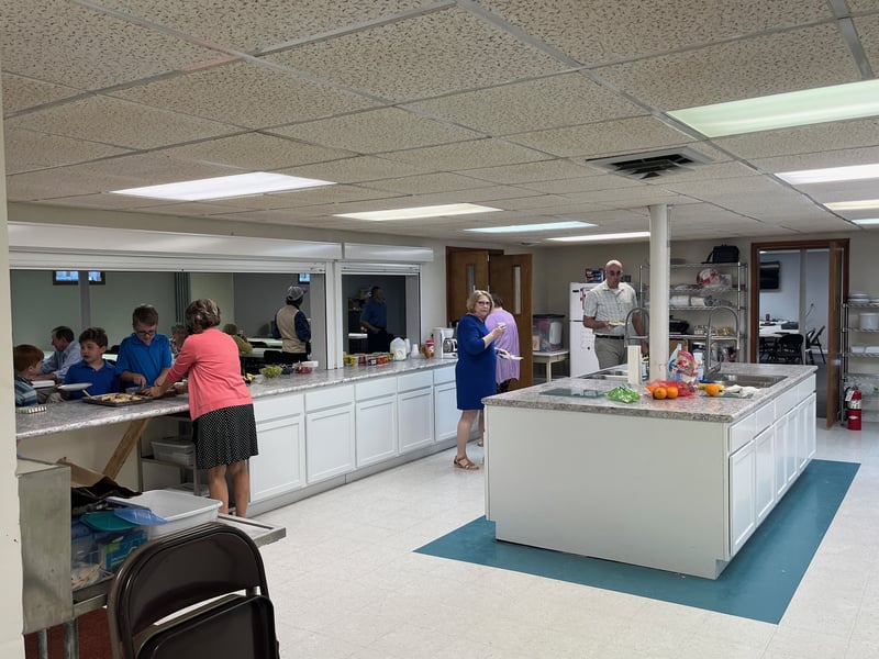 Goldens Point Christian Church Kitchen