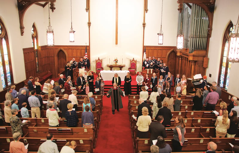 Southport Congregational Church Sanctuary