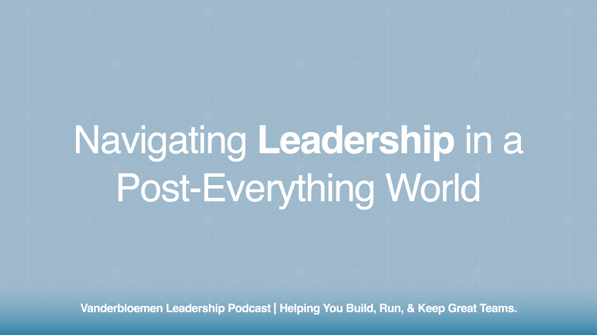 Navigating Leadership in a Post-Everything World | ft. Daniel Im